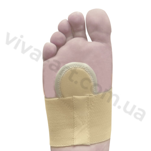 Бандаж эластичный при продольном плоскостопии со вставкой под плюсну, размер на выбор, шт.